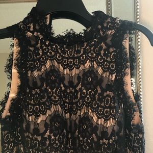 Black cocktail/ night dress .